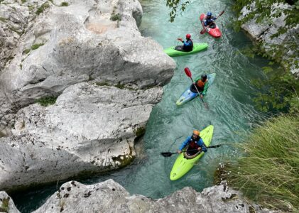 Unsere Ausfahrt an die Soča